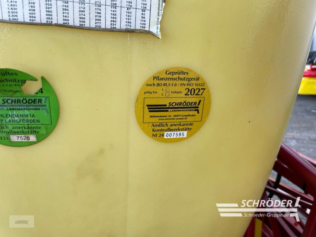 Anbauspritze of the type Hardi MASTER 15,0 M | TÜV BIS 2027, Gebrauchtmaschine in Wildeshausen (Picture 12)